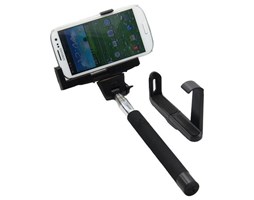 Bluetooth selfie stick s tlačítkem pro ovládání