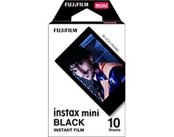 Fujifilm Instax mini černý rámeček 10 ks fotek